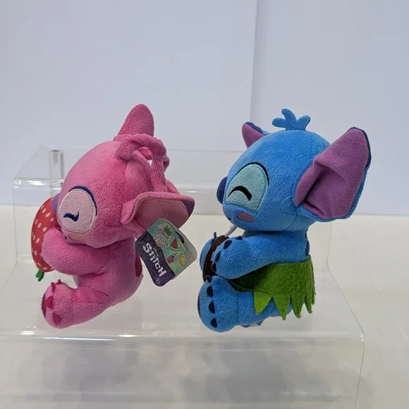 Disney Stitch And Angel Plushies - Picture 3 of 3